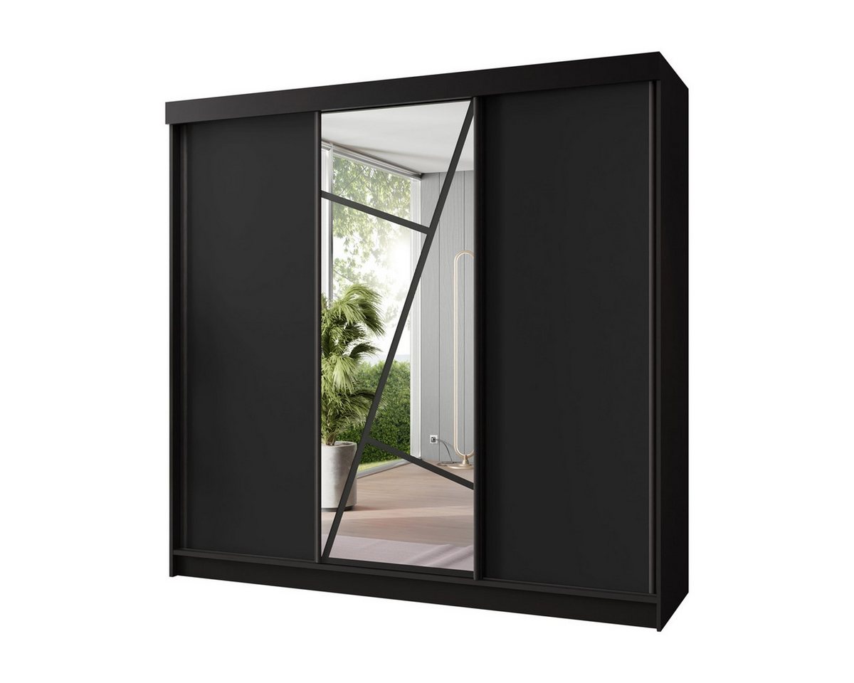 Compleo Kleiderschrank Garderobenschrank mit Schiebetüren und Spiegel TORET Compleo Kleiderschrank Garderobenschrank mit Schiebetüren und Spiegel TORET von Compleo