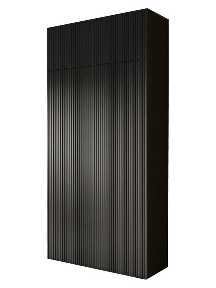 Compleo Kleiderschrank mit 2 Türen STELLS, gerillte Front, Modern design Compleo Kleiderschrank mit 2 Türen STELLS, gerillte Front, Modern design von Compleo