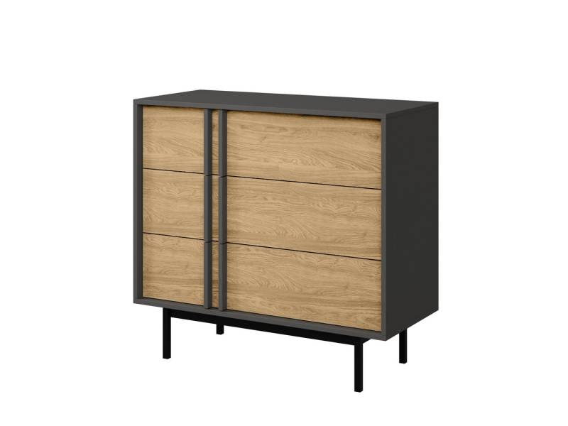 Compleo Kommode mit 3 Schubladen, Kommode 93 cm breit, Elegant design MALTS Compleo Kommode mit 3 Schubladen, Kommode 93 cm breit, Elegant design MALTS von Compleo