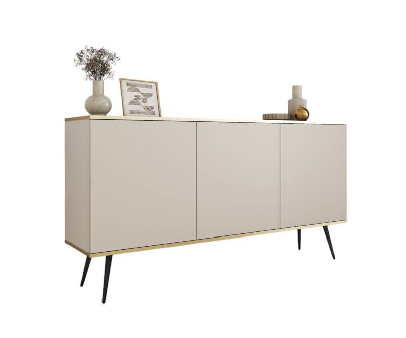 Compleo Kommode mit 3 Türen MONO, Luxus Möbel, Modern Wohnzimmer von Compleo