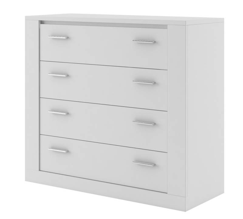 Compleo Kommode mit 4 Schubladen VENTI Breite: 100 cm, Klassisch design von Compleo