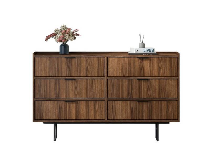 Compleo Kommode mit 6 Schubladen, Kommode vintage, Schubkastenkommode COLGO von Compleo