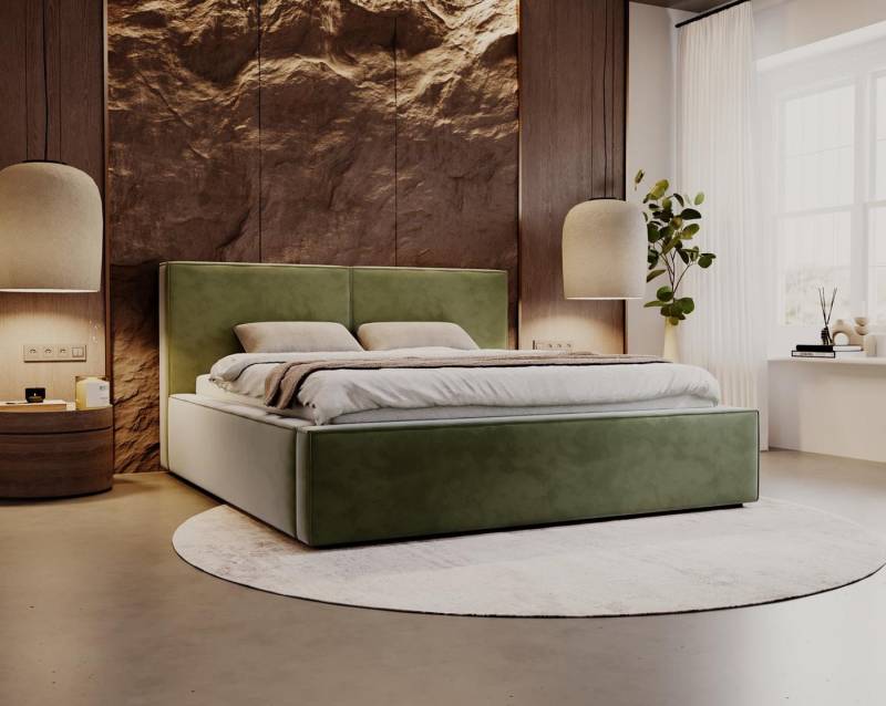 Compleo Polsterbett SANTO Metallrahmen, Bettkasten, ohne Matratze, (Kostenlose Lieferung! TOP ANGEBOT), Cordstoff oder Samtstoff Compleo Polsterbett SANTO Metallrahmen, Bettkasten, ohne Matratze, (Kostenlose Lieferung! TOP ANGEBOT), Cordstoff oder Samtstoff von Compleo