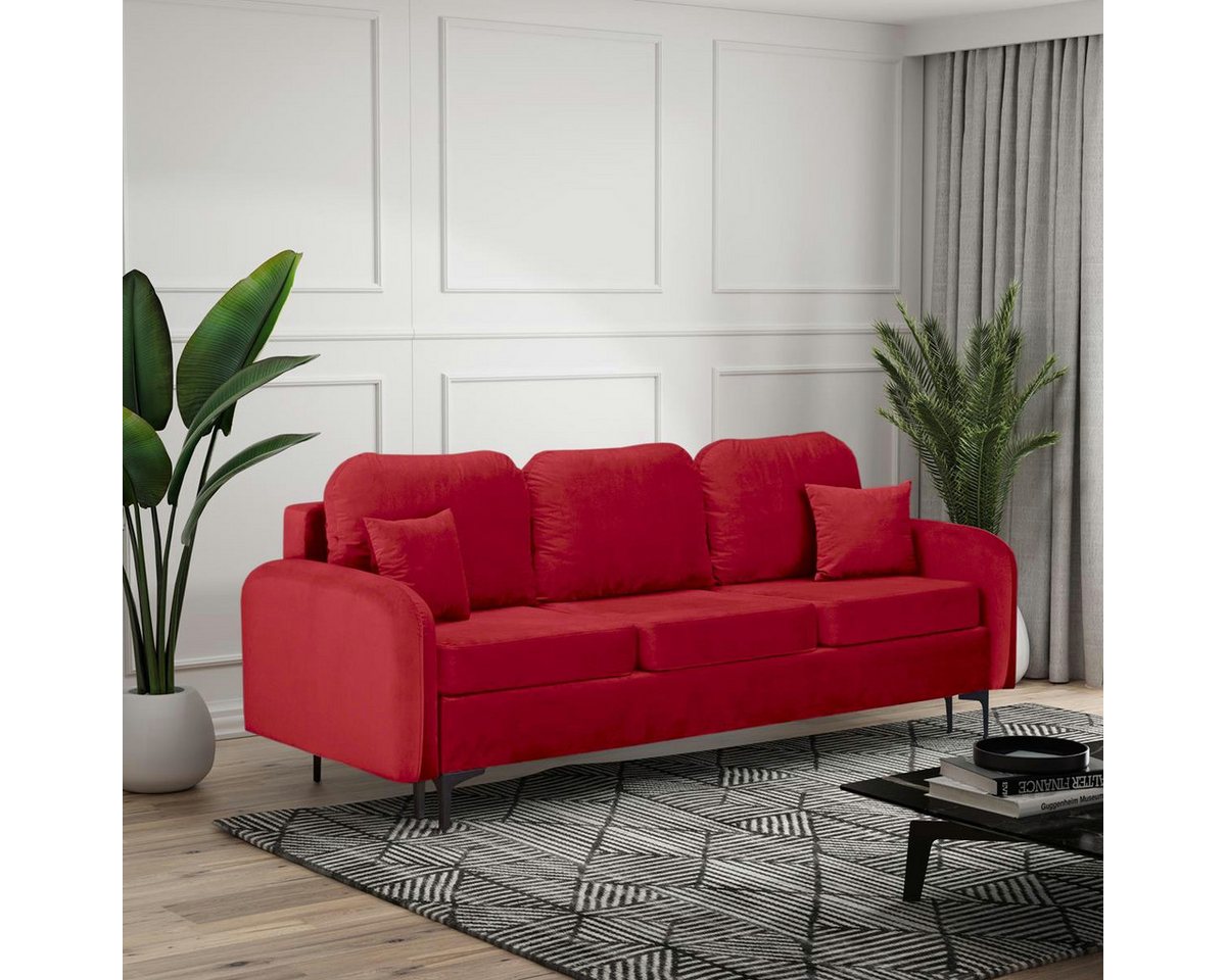 Compleo Schlafsofa 228 cm breit BELLA, Klassisch design, Metallfüße Compleo Schlafsofa 228 cm breit BELLA, Klassisch design, Metallfüße von Compleo