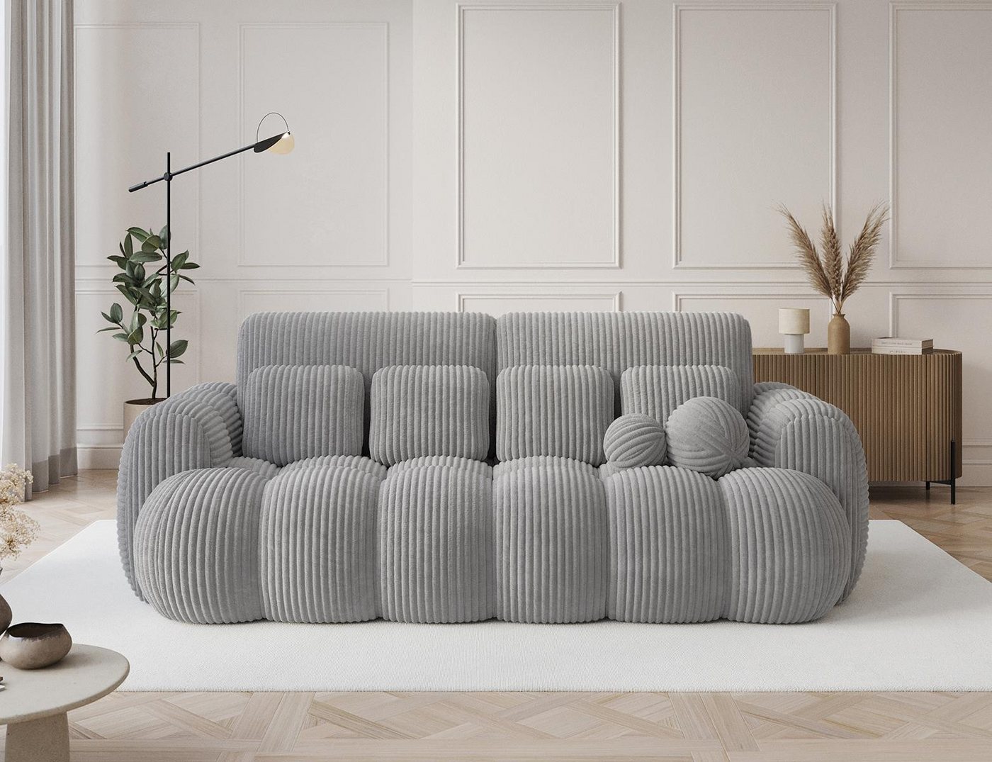 Compleo Schlafsofa bubble, Designer Sofa, Schlaffunktion, BreIte: 256 cm von Compleo