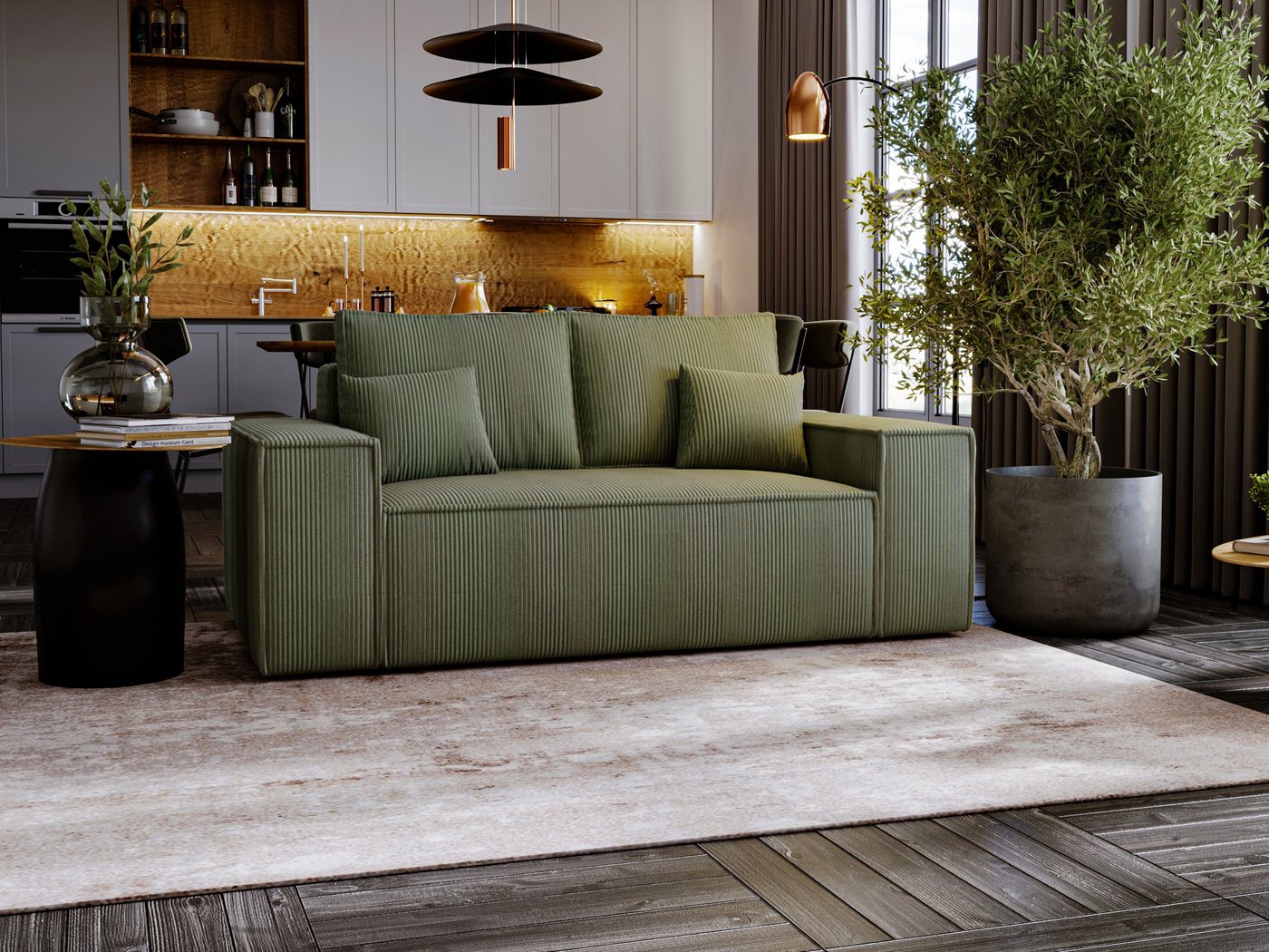 Compleo Schlafsofa für eine kleine Wohnung, Schlaffunktion, Breite:188 cm MALAG Compleo Schlafsofa für eine kleine Wohnung, Schlaffunktion, Breite:188 cm MALAG von Compleo
