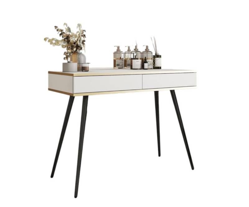Compleo Schminktisch mit 2 Schubladen, Glamour Design, Luxus Möbel POLO von Compleo