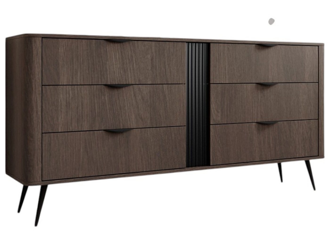 Compleo Schubkastenkommode eiche dunin, Kommode japandi mit 6 Schubladen Compleo Schubkastenkommode eiche dunin, Kommode japandi mit 6 Schubladen von Compleo