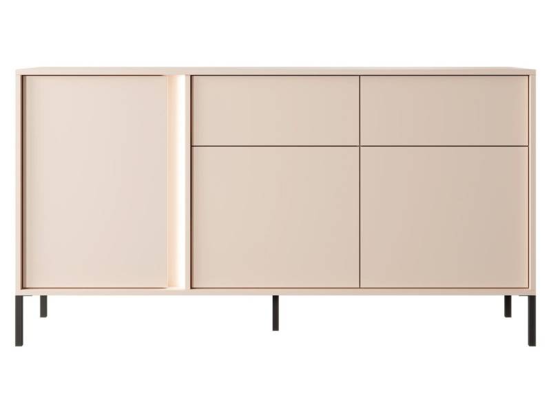 Compleo Sideboard mit 2 Schubladen und dreitürig NINA, Beige Elegante Kommode Compleo Sideboard mit 2 Schubladen und dreitürig NINA, Beige Elegante Kommode von Compleo
