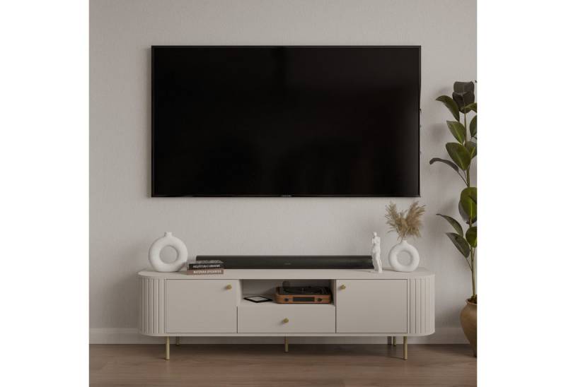 Compleo TV-Schrank 180 cm breit Eiche cremona, Elegant design, Natural, Lowboard Compleo TV-Schrank 180 cm breit Eiche cremona, Elegant design, Natural, Lowboard von Compleo