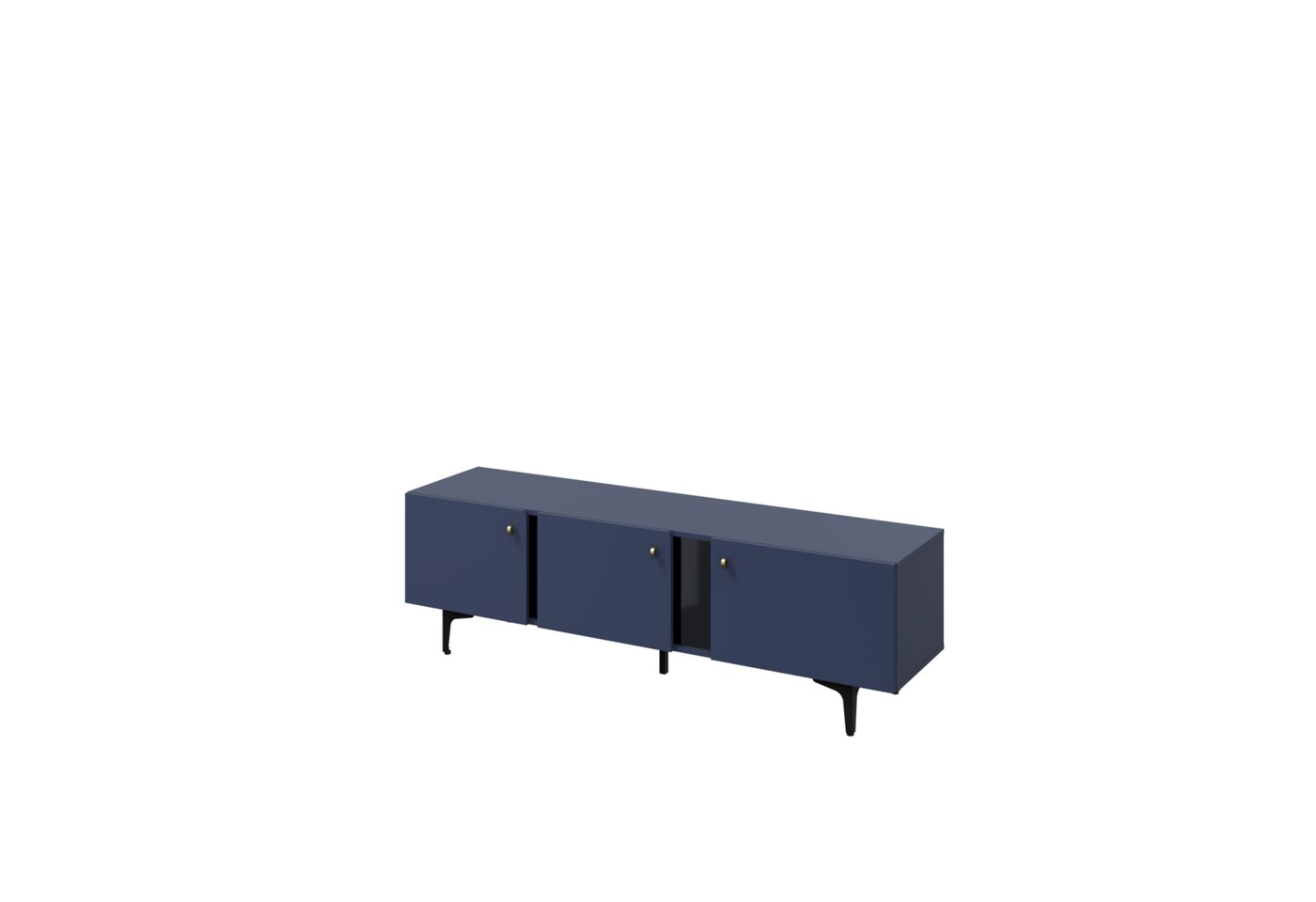 Compleo TV-Schrank TV-Schrank Colore mit 3 Türen, Breite 165cm, Wohnzimmer TV-Kommode von Compleo