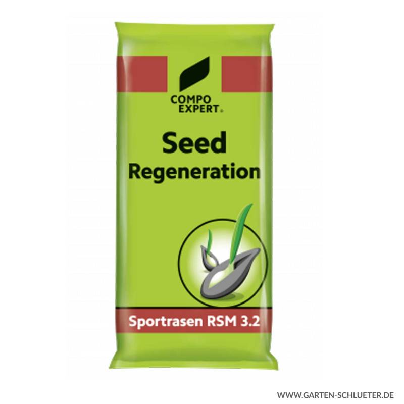 Rasensamen Regeneration - Compo Expert® Seed Regeneration1 RSM 3.2 - 10 kg, Palette, 20 Sack á 10 kg Lieferform: Palette von Compo Expert