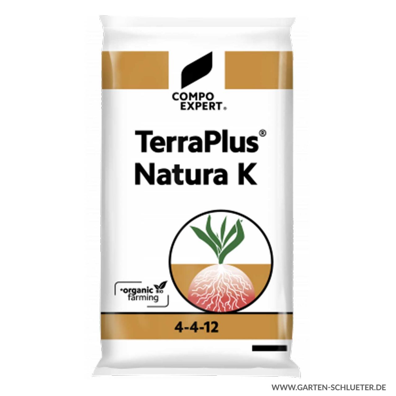 Rein organischer Kaliumdünger - Compo Expert® TerraPlus® Natura K 4... von Compo Expert