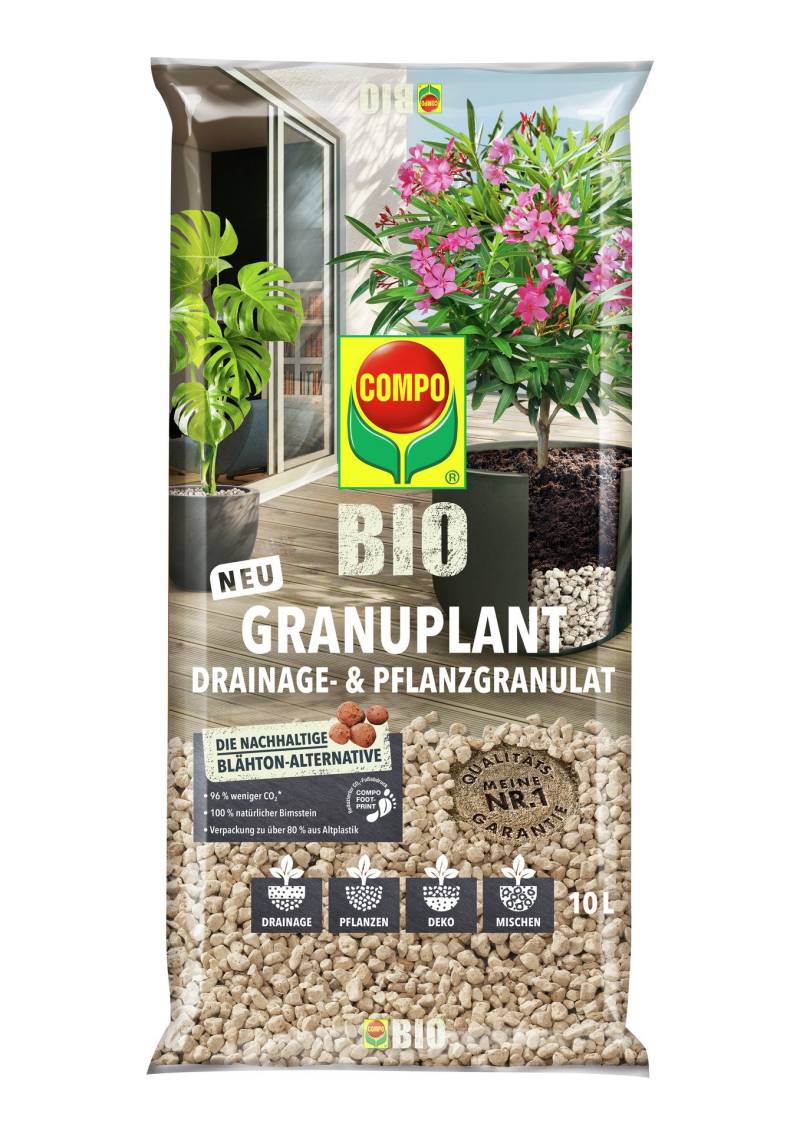 BIO GRANUPLANT Drainage- und Pflanzgranulat 10L BIO GRANUPLANT Drainage- und Pflanzgranulat 10L von Compo