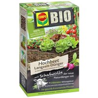 Bio Hochbeet Langzeit-Dünger mit Schafwolle 750g - Compo Bio Hochbeet Langzeit-Dünger mit Schafwolle 750g - Compo von Compo