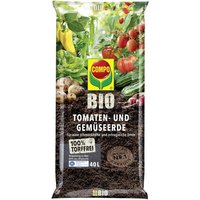 FP - compo bio Tomaten- und Gemüseerde für alle Garten- und Zierpflanzen, Sträucher, Büsche und Gehölze, Torffrei, Kultursubstrat, 40 Ltr FP - compo bio Tomaten- und Gemüseerde für alle Garten- und Zierpflanzen, Sträucher, Büsche und Gehölze, Torffrei, Kultursubstrat, 40 Ltr von FP