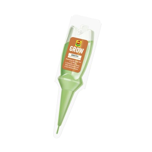 COMPO GROW Booster - praktische Aufbaukur für Spezialkulturen - unterstützt das Wachstum - Dünger für Indoor & Outdoor - 30ml, grün von Compo