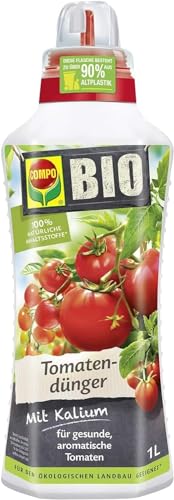 COMPO BIO Tomatendünger – natürlicher Spezial-Flüssigdünger – für alle Tomatensorten – 1 Liter von Compo