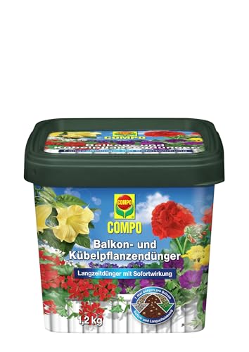 COMPO Balkon- und Kübelpflanzendünger 1,2 kg von Compo