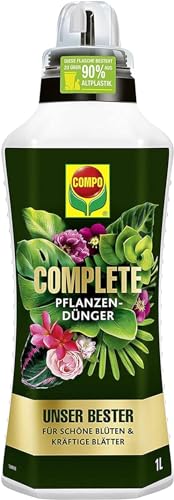 COMPO COMPLETE Pflanzendünger für alle Pflanzen, Universal-Dünger mit Kalzium und Magnesium, 1 Liter von Compo