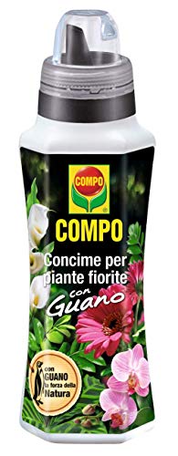 COMPO Flüssigdünger für blühende Pflanzen mit Guano 1l Pflanzen Flüssigdünger von Compo