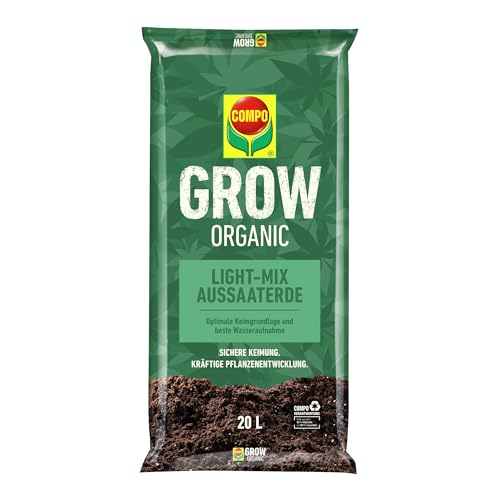 COMPO Grow Organic Aussaaterde 20L von Compo