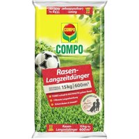 COMPO Rasen-Langzeitdünger 15kg für 600m² COMPO Rasen-Langzeitdünger 15kg für 600m² von Compo