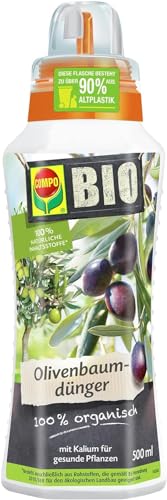COMPO BIO Olivenbaumdünger – Olivenbäume düngen mit 100% natürlichen Inhaltsstoffen – Spezial-Flüssigdünger – 500 ml, Nicht zutreffend von Compo