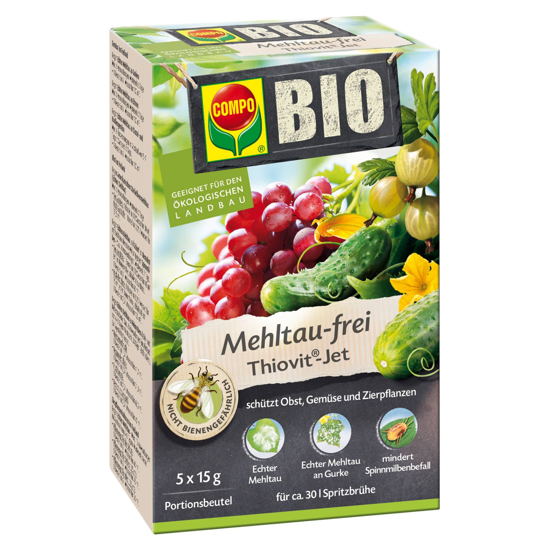 Compo BIO Mehltau-frei Thiovit® Jet 5 x 15 g von Compo