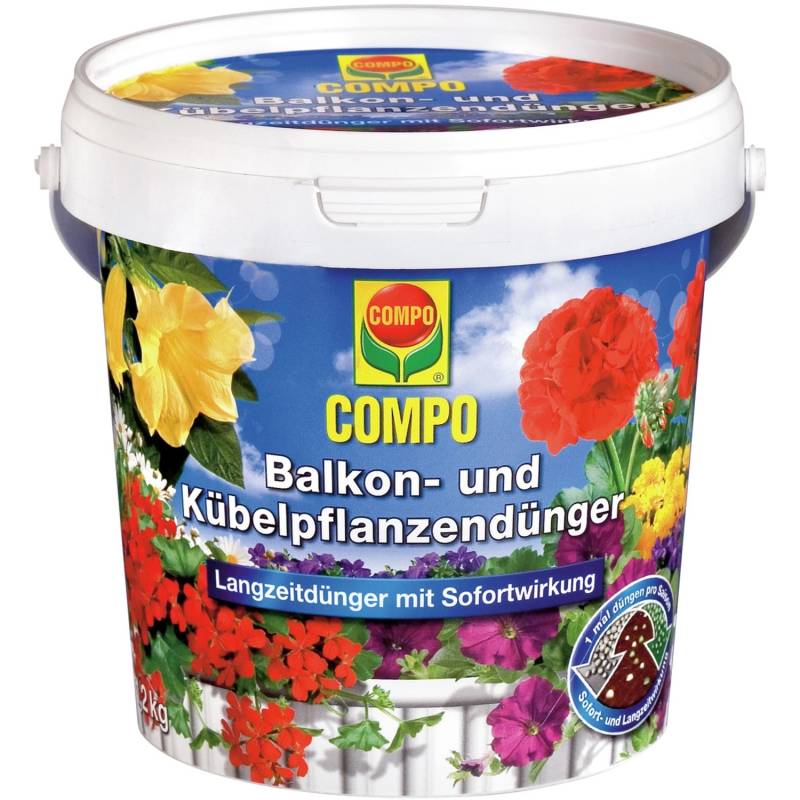 Compo Balkon- und Kübelpflanzendünger 1,2 kg von Compo