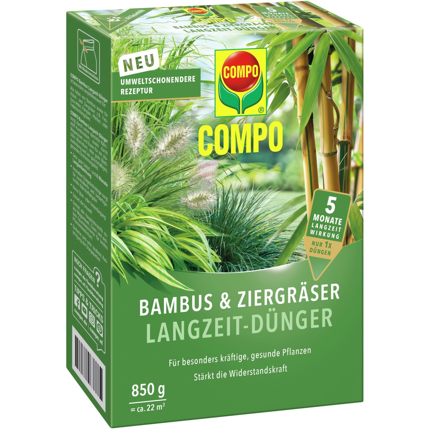 Compo Bambus und Ziergräser Langzeit-Dünger 850 g von Compo