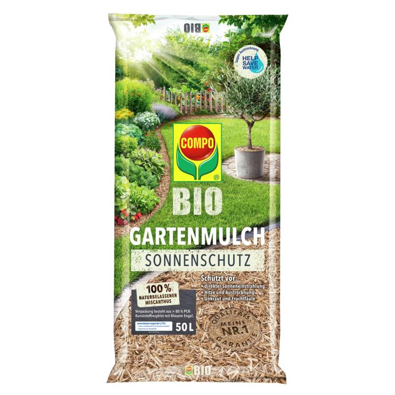 Compo Bio Gartenmulch mit Sonnenschutz 50 l von Compo
