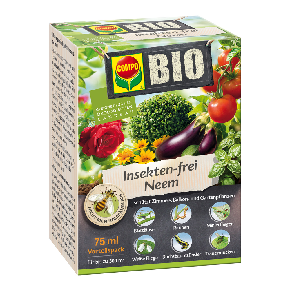Compo Bio Insekten-frei Neem 75 ml Compo Bio Insekten-frei Neem 75 ml von Compo