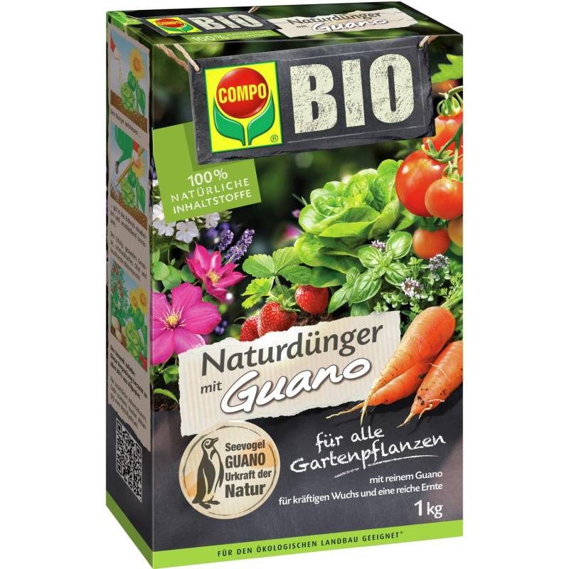 Compo Bio NaturDünger Guano 1 kg von Compo