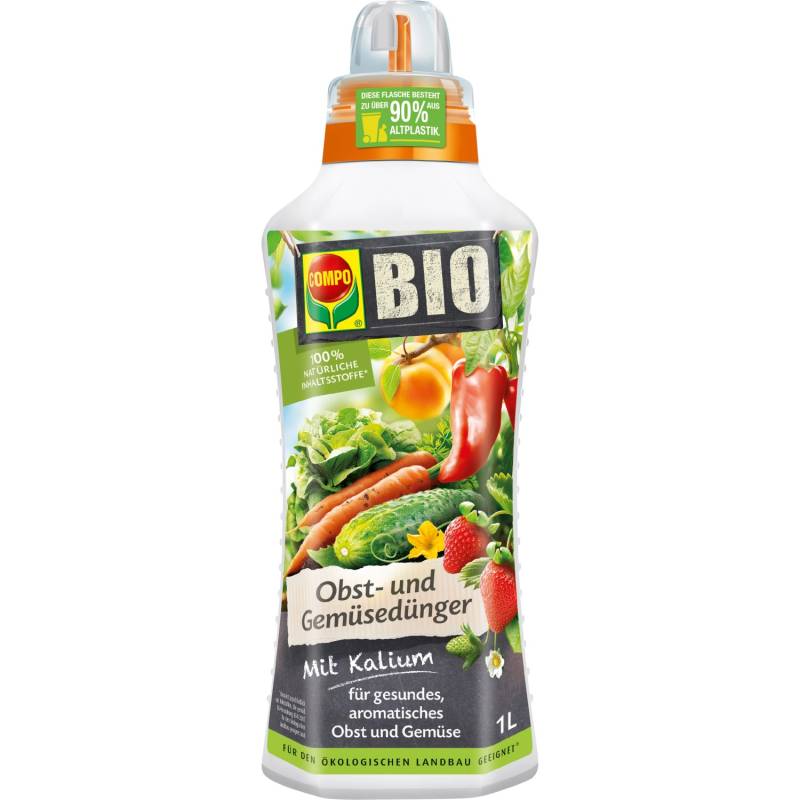 Compo Bio Obst- und Gemüsedünger 1 l von Compo