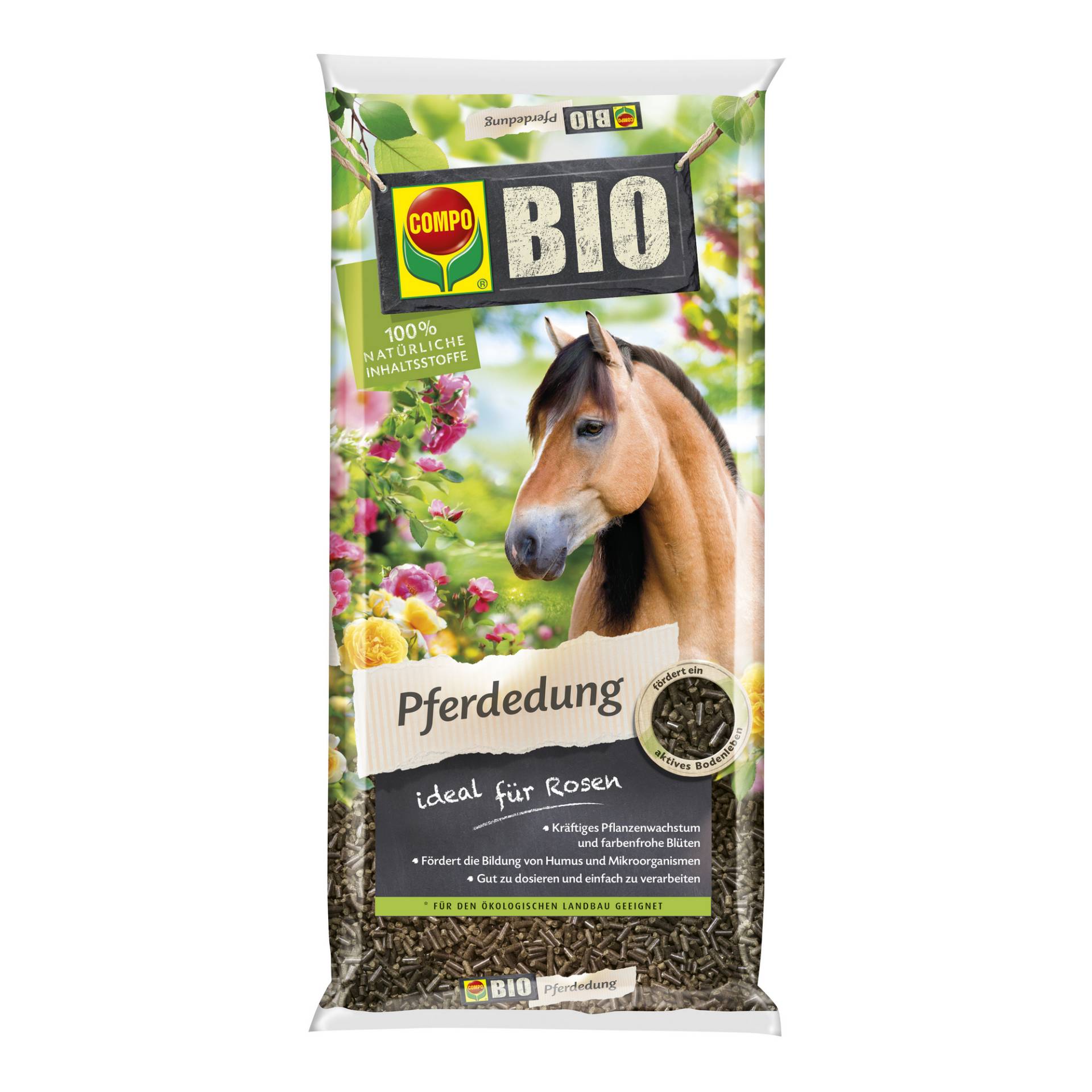 Compo Bio-Pferdedung für Rosen 12 kg Compo Bio-Pferdedung für Rosen 12 kg von Compo