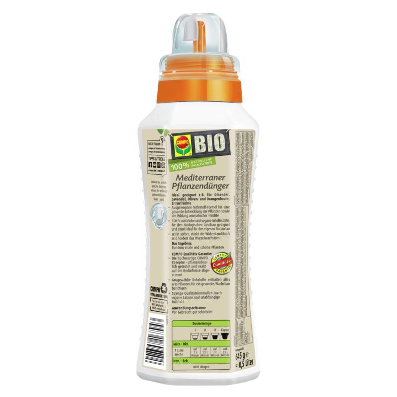 Compo Bio-Pflanzendünger Mediterran 500 ml von Compo