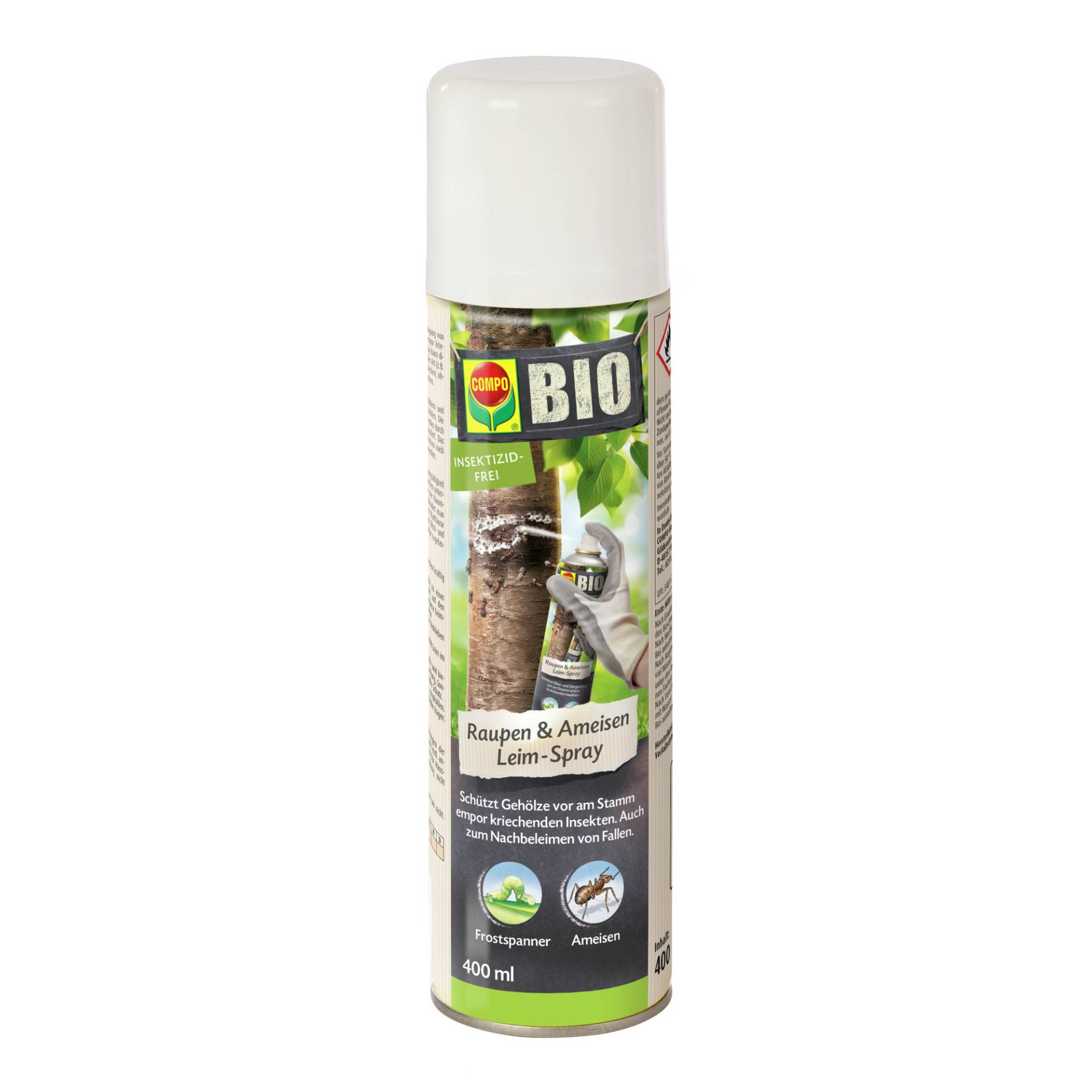 Compo Bio Raupen und Ameisen Leim-Spray 400 ml Compo Bio Raupen und Ameisen Leim-Spray 400 ml von Compo