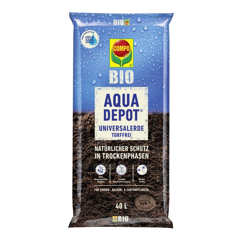 Compo Bio-Universalerde 'Aqua Depot' torffrei 40 l von Compo