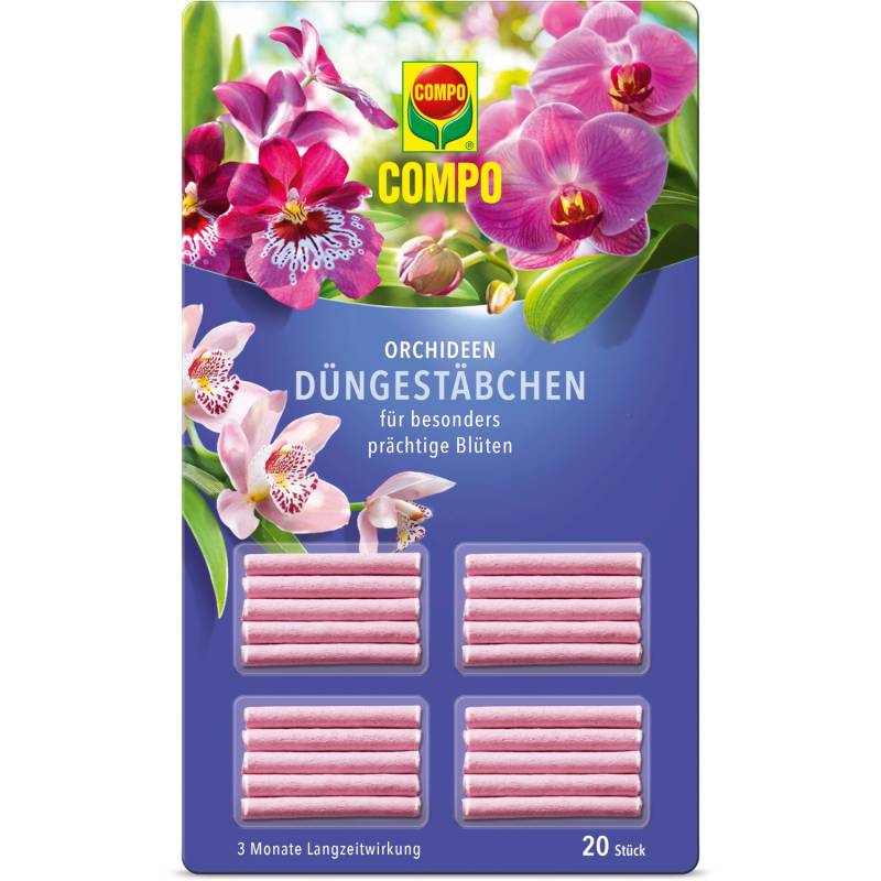 Compo Düngestäbchen für Orchideen 20 Stäbchen von Compo