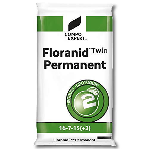 Compo-Expert Floranid ®Twin Permanent 16+7+15 (+2+8) Langzeitdünger Rasendünger Universaldünger 25kg von Compo