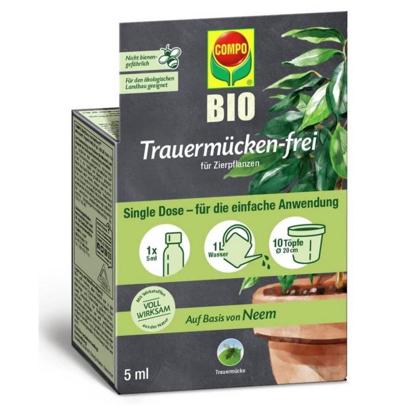 Compo Pflanzendünger COMPO BIO Trauermücken-frei, 5 ml von Compo