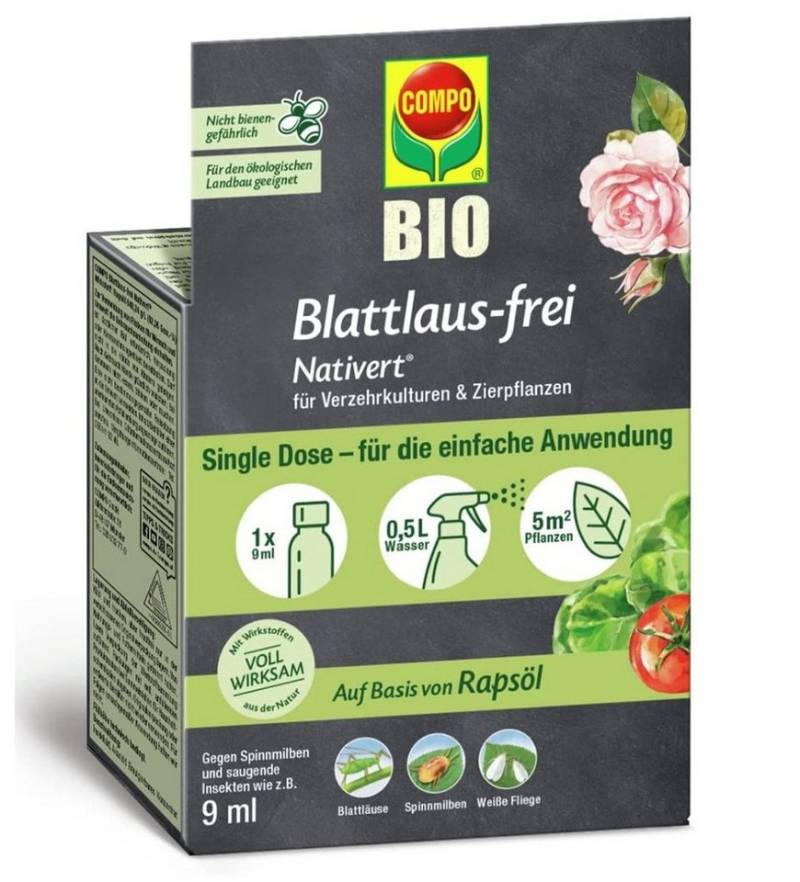 Compo Pflanzendünger COMPO Blattlaus-Frei nativiert, 9ml von Compo