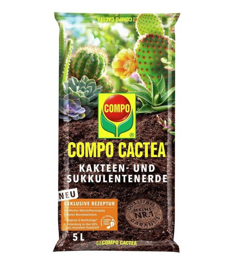 Compo Pflanzendünger COMPO Cactea Kakteenerde 5 Ltr von Compo