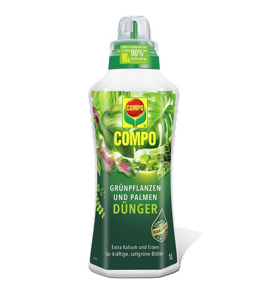 Compo Pflanzendünger COMPO Grünpflanzen- und Palmendünger 1 Ltr von Compo