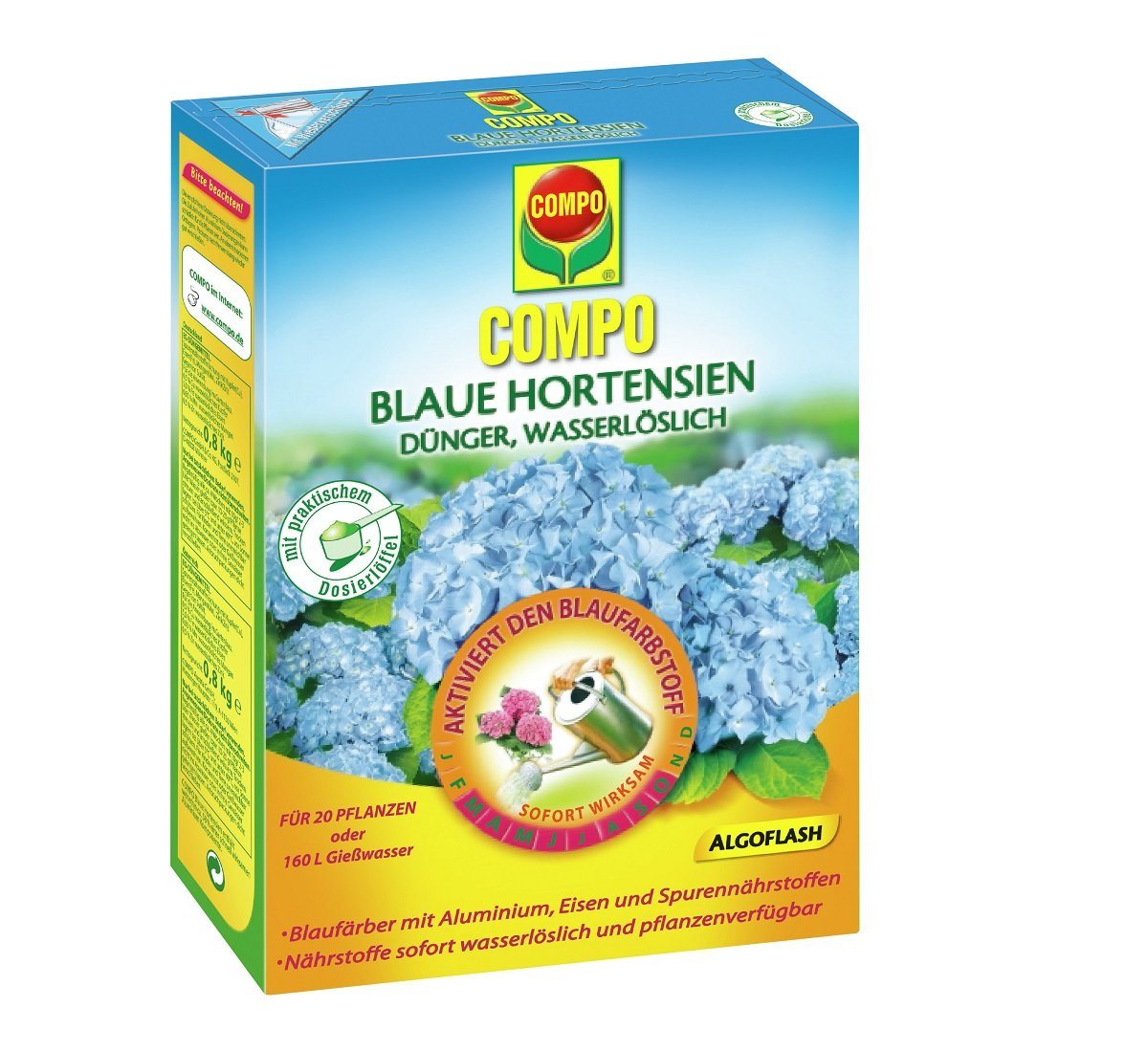 Compo Pflanzendünger COMPO Hortensien Blau 800g von Compo