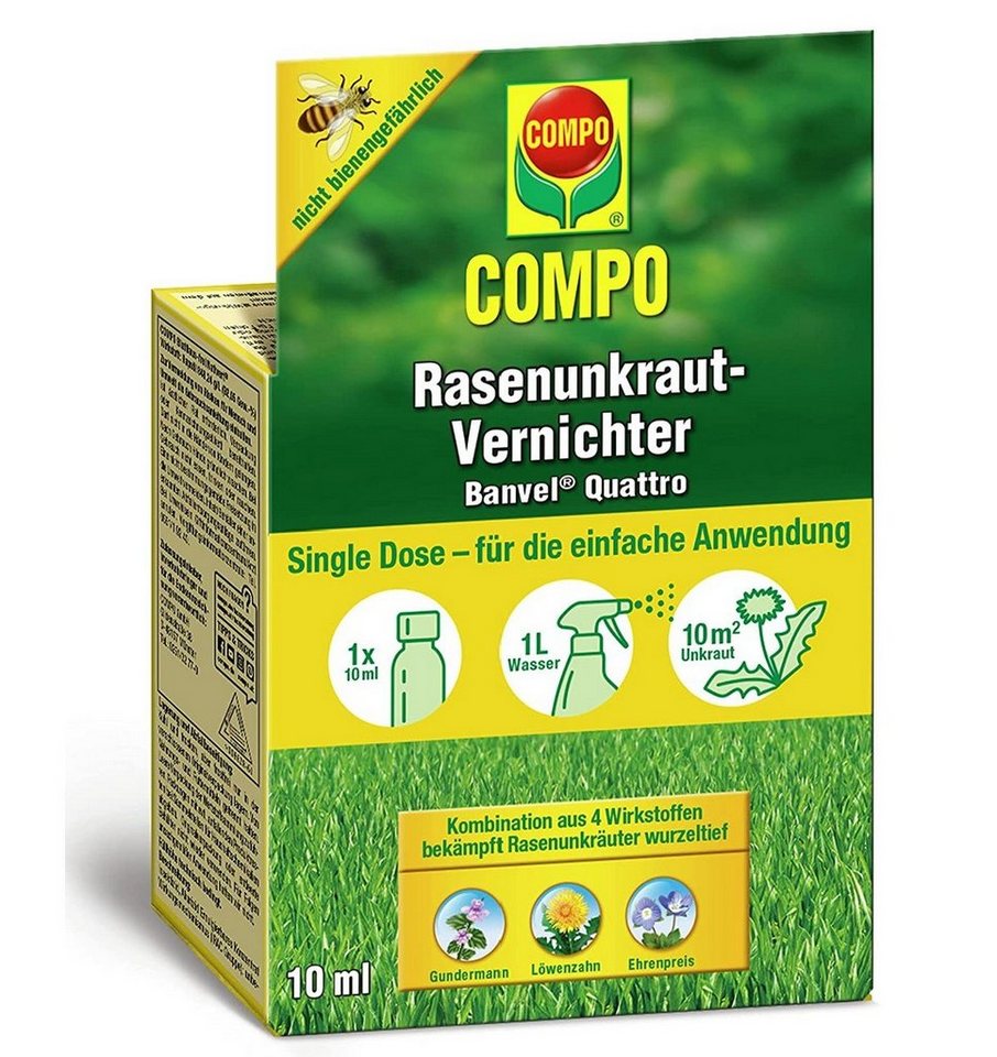 Compo Pflanzendünger COMPO Rasenunkraut-Vernichter, 10ml von Compo