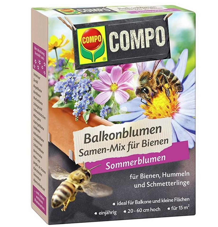 Compo Pflanzendünger COMPO Samen-Mix Balkonblumen, 100g von Compo