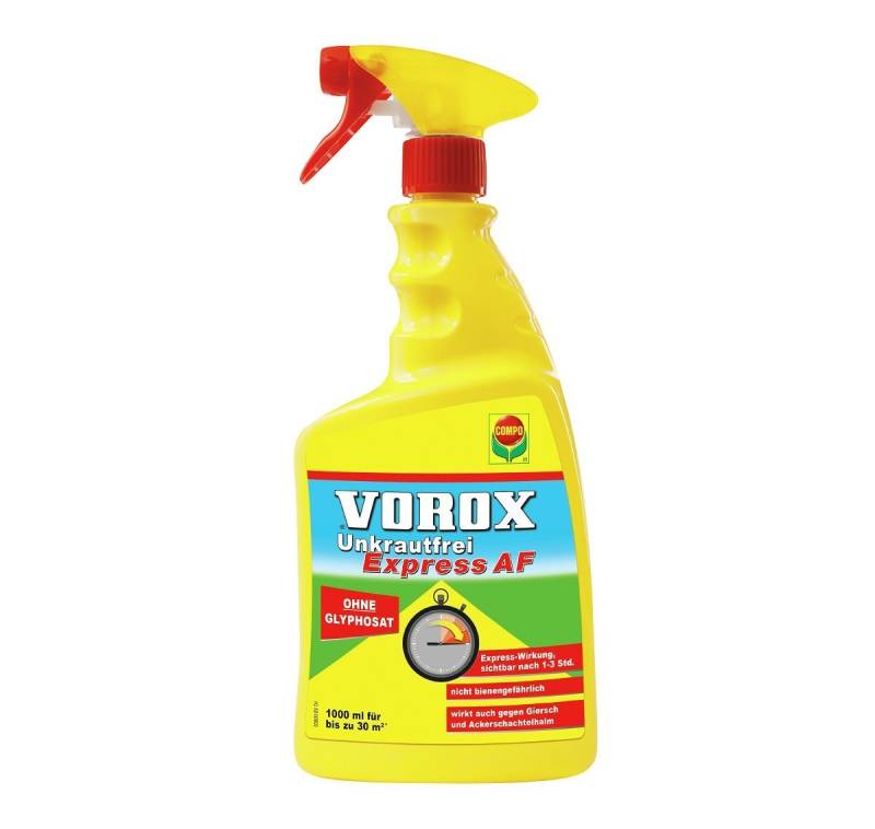Compo Pflanzendünger COMPO VOROX Unkrautfrei Express AF, Bekämpfung von Unkräutern an Zierp von Compo