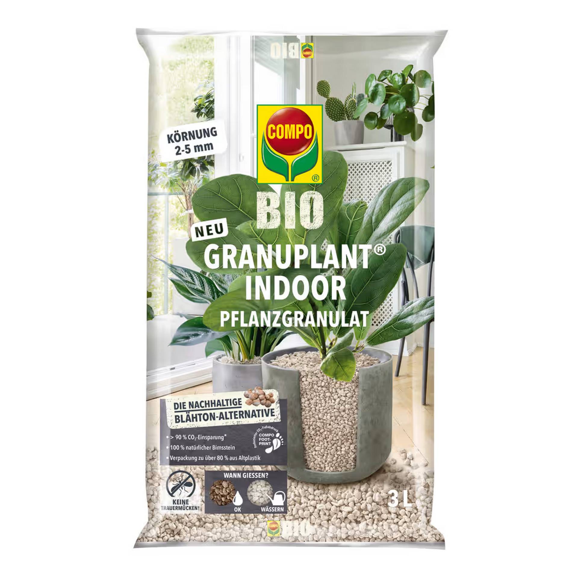 Compo Pflanzgranulat 'Bio Granuplant® Indoor' 3 l von Compo